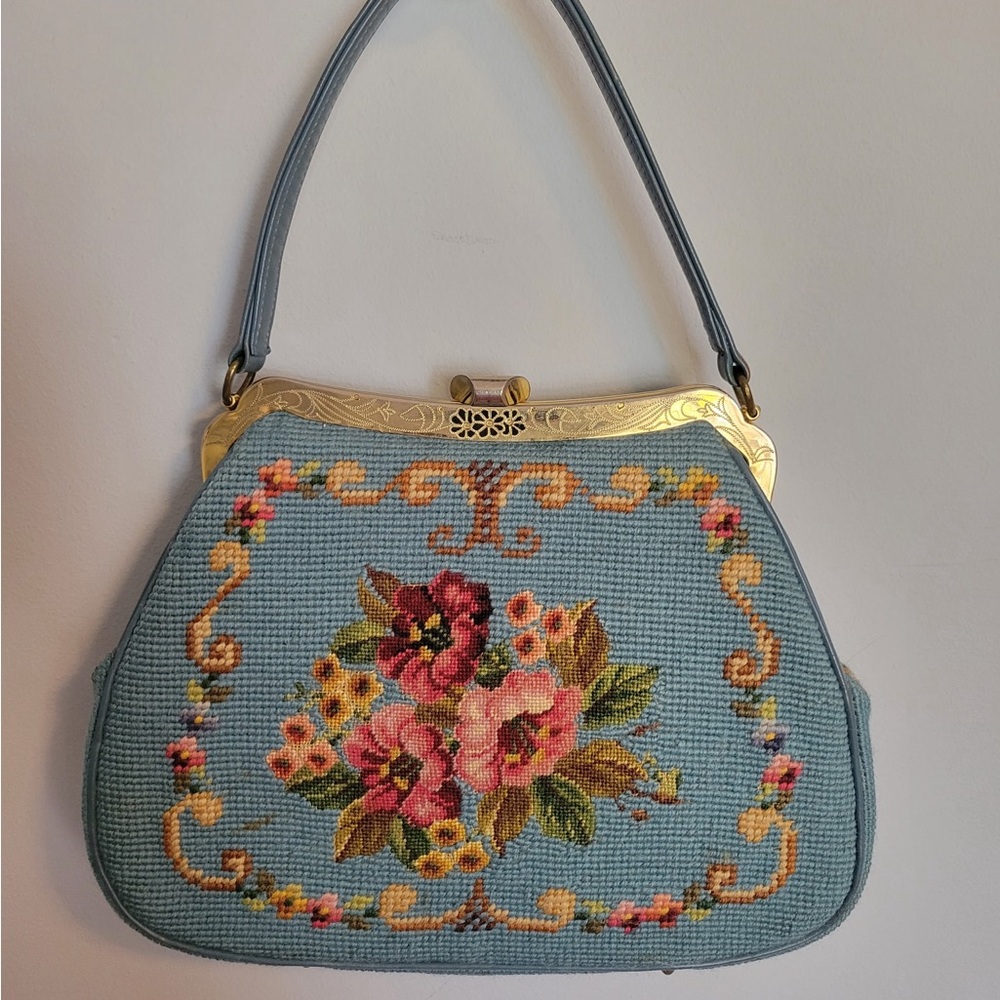 Vintage Tapestry Handbag